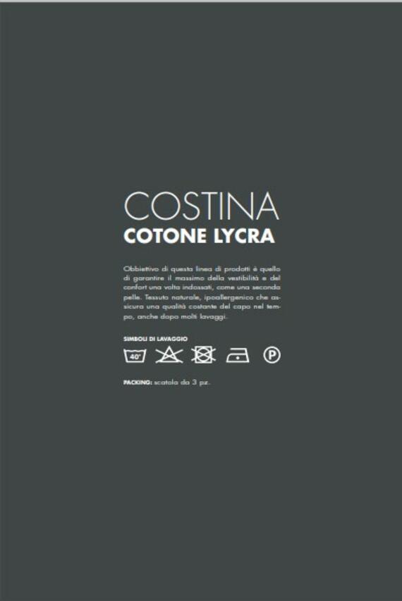 - 7315 CANOTTA SPALLA LARGA COTONE UOMO